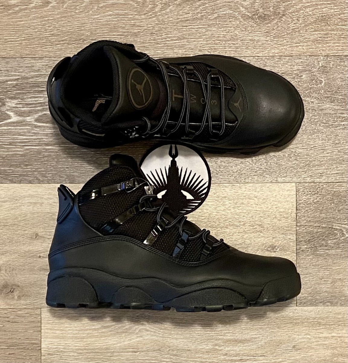 Nike Air Jordan 6 Rings Winterized Black Rustic FV3826-001 Men's