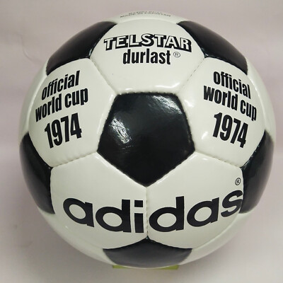 ADIDAS TELSTAR DURLAST 1974 GERMANY FIFA WORLD CUP SOCCER MATCH