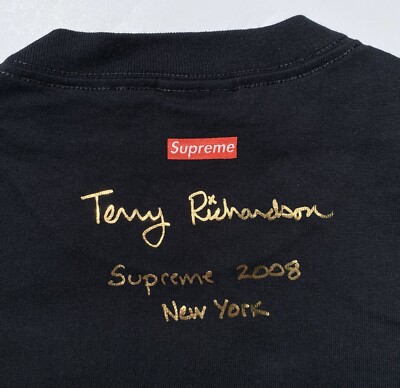 Supreme Terry Richardson Tee 1/200 2008 | eBay