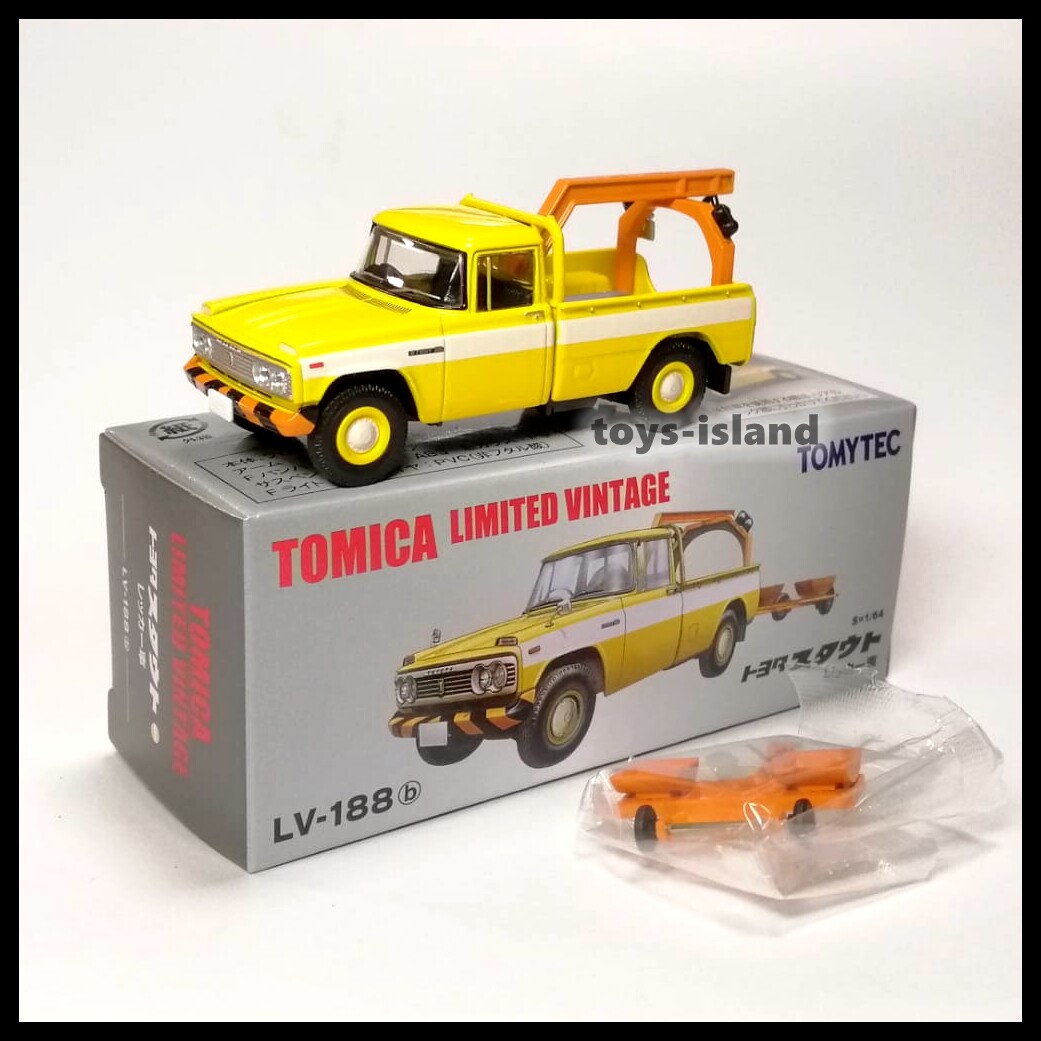 Tomica Limited Vintage NEO LV-188b Toyota Stout Wrecker 1/64