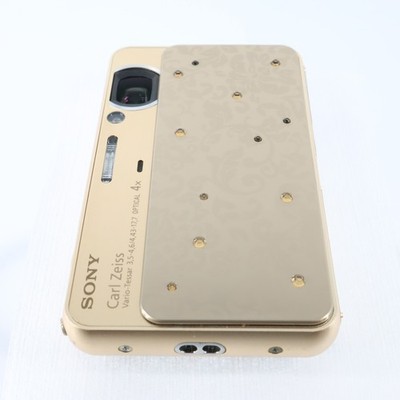Mint】Sony Cyber-Shot DSC-T99D Gold 14.1MP Digital Camera 4x Zoom