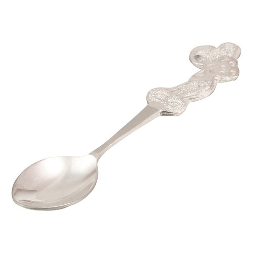 TIFFANY & Co. Open Heart Baby Spoon Sterling Silver W/Box Cloth