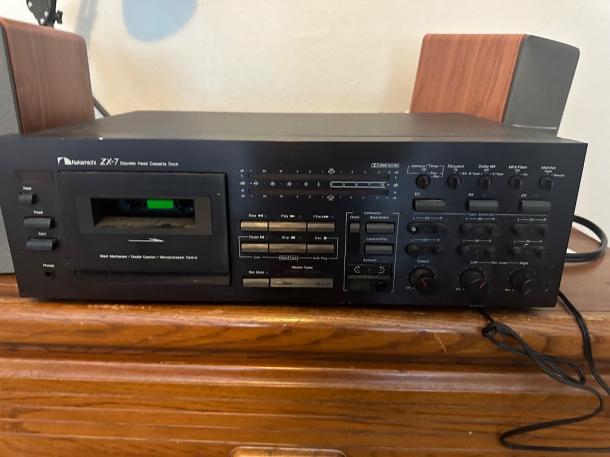 nakamichi cassette deck zx-7 | eBay