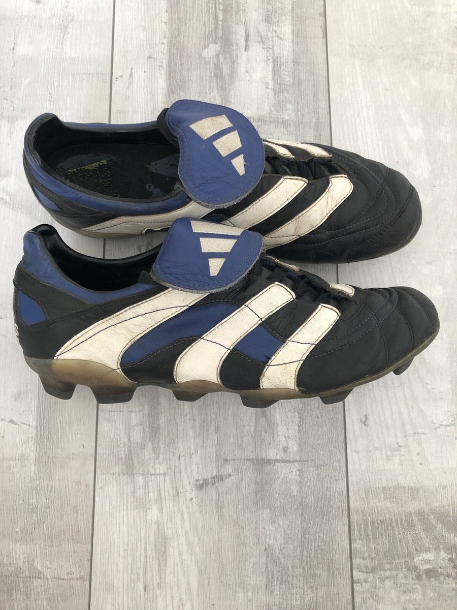 Adidas Predator Accelerator FG Black Blue Equipment Football