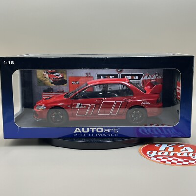 三菱 ランサー エボリューション Ⅸ ラリーアート 1/18 スーパーA 三菱