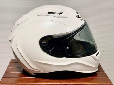 OGK Kabuto Japan HQ Full Face Helmet KAMUI 3 Pearl White | Size L