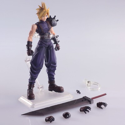 FINAL FANTASY VII Cloud Strife 5.9in Action Figure Bring Arts
