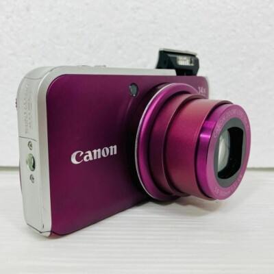 Canon PowerShot SX210 IS Digital Camera PURPLE | eBay