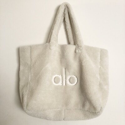 Alo Yoga Foxy Sherpa Tote Ivory | eBay