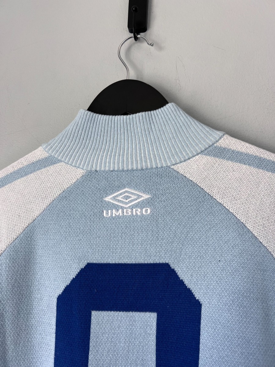 Supreme x Umbro Zip Up Sweater - Size Medium - Light Blue - NEW | eBay