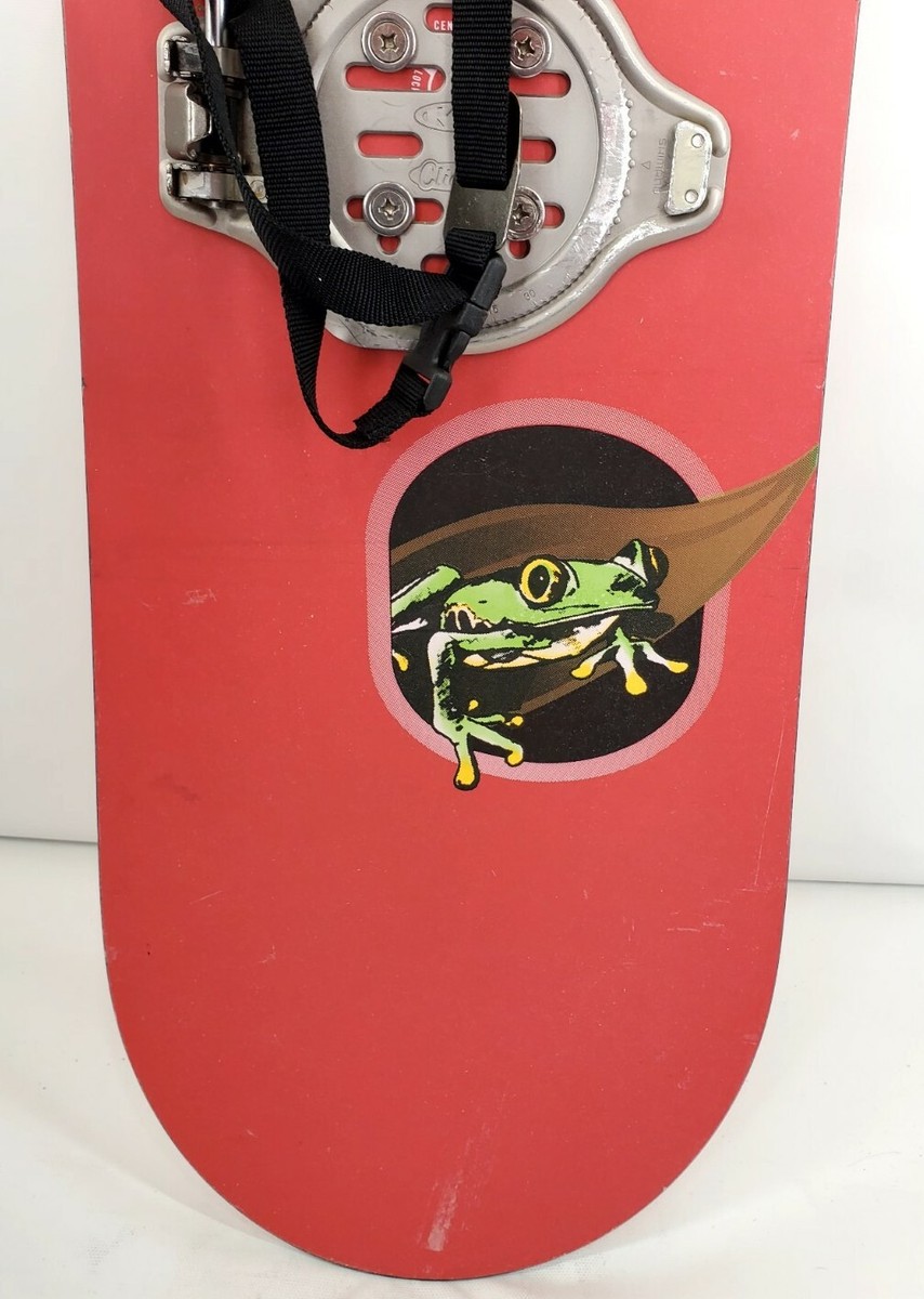 Vintage Burton A55 Toad 155cm Snowboard w/ K2 Clicker Bindings | eBay