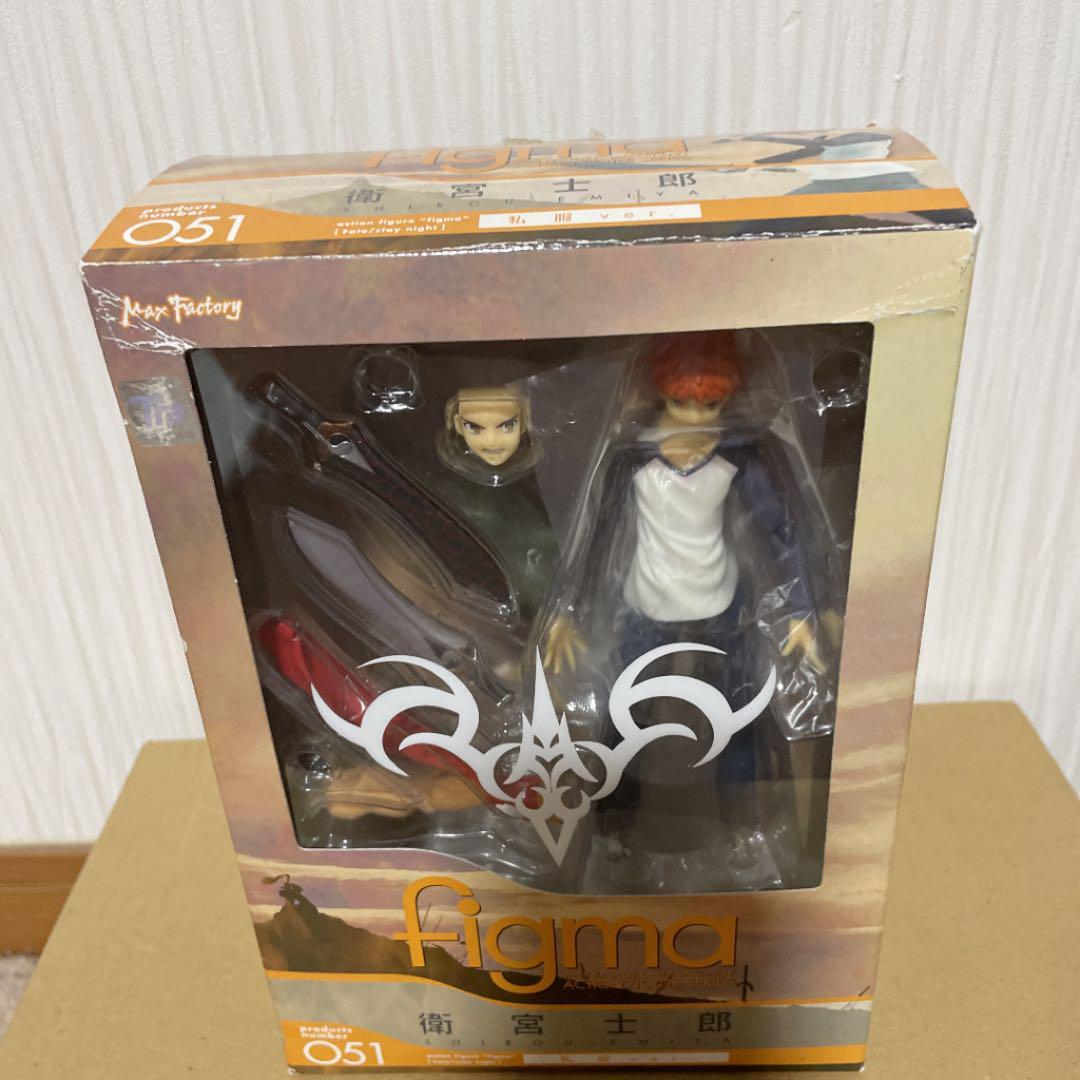 Figma 051 Figure Shirou Emiya plain clothes ver. Fate/Stay Night