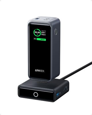 Anker Prime Power Bank 200W 20000mAh Portable Charger 3-Ports+100W