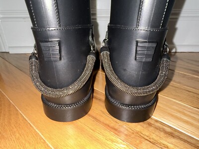 NWOB Brunello Cucinelli Riding Rain Boots Sz 38 | eBay