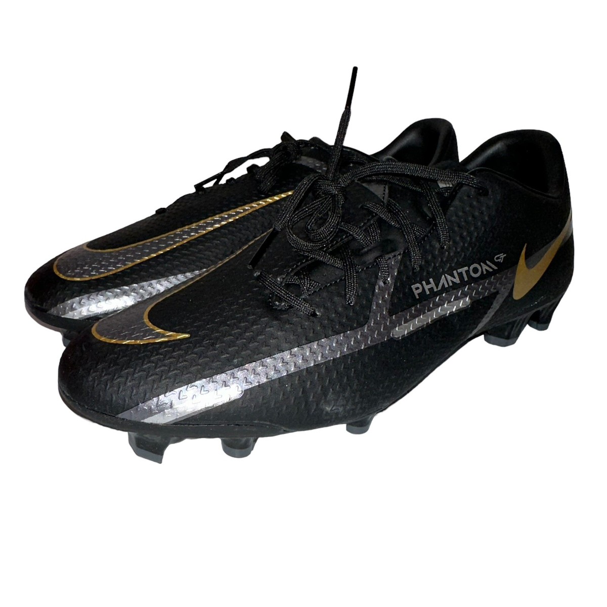 Nike Phantom GT2 Academy FG/MG Black DA4433 007 Men's Size 10 | eBay