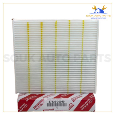 87139-30040 Genuine Toyota ELEMENT, AIR REFINER 8713930040 OEM | eBay