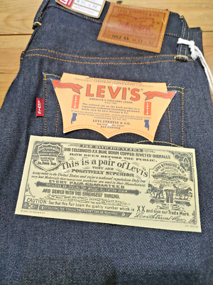 New Levi's Vintage Clothing 501Z XX 1954 Selvedge 31x32 Made in