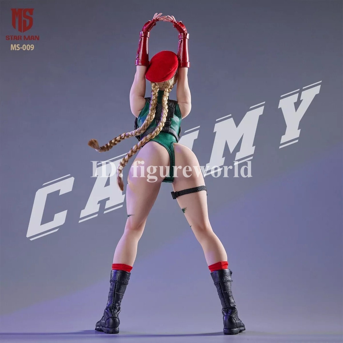 STARMAN MS-009 1/6 Street Girl Female Fighter Cammy Action Figure