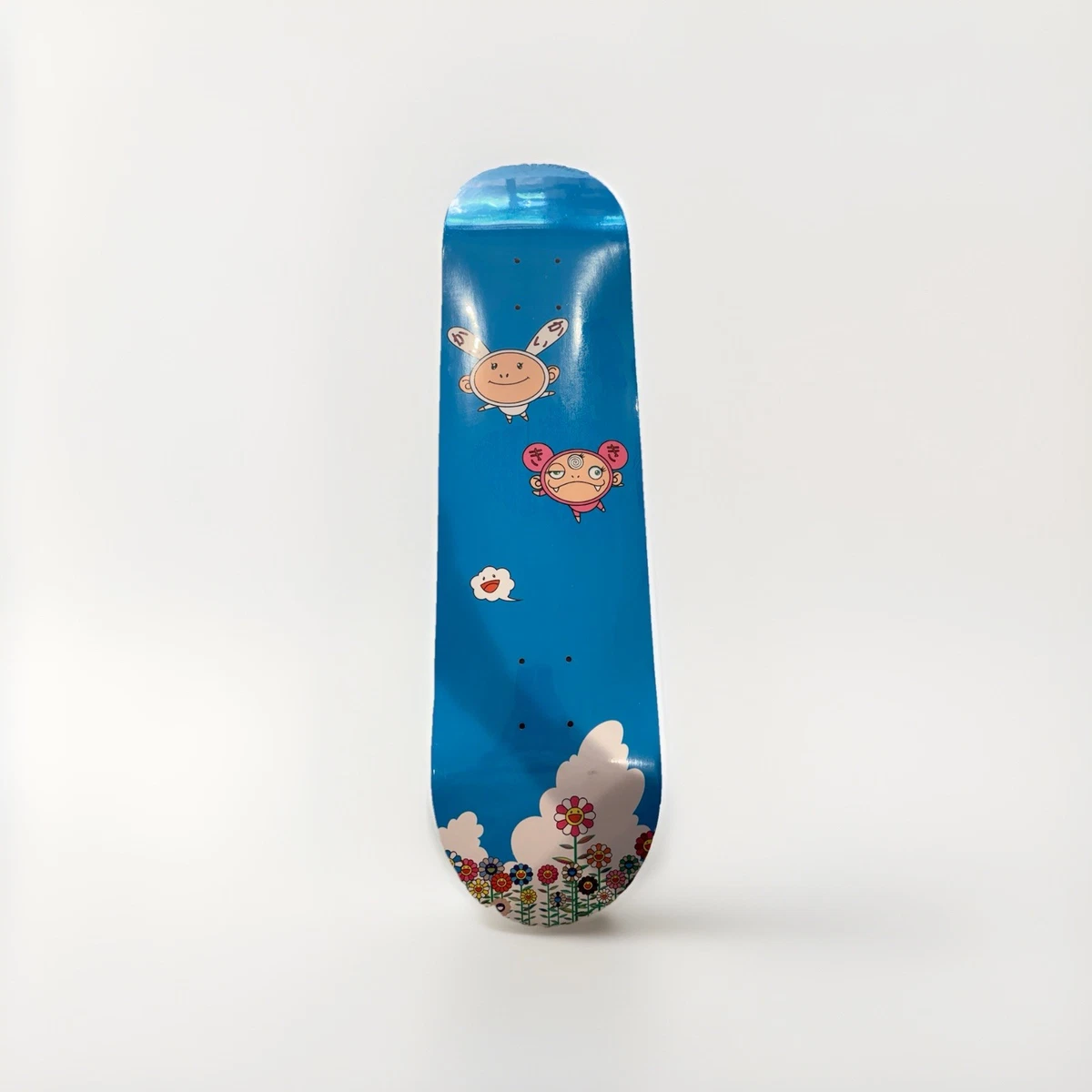 村上隆 Multi Flower 8.0 Skate Deck/Blue Takashi Murakami In