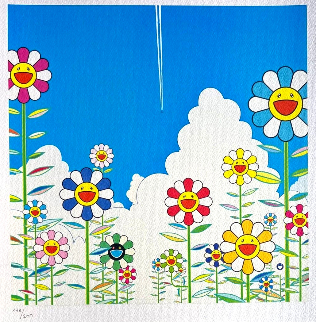 Takashi 村上隆 A Flower Forest Jigsaw Puzzle Murakami ⁄ kaikai