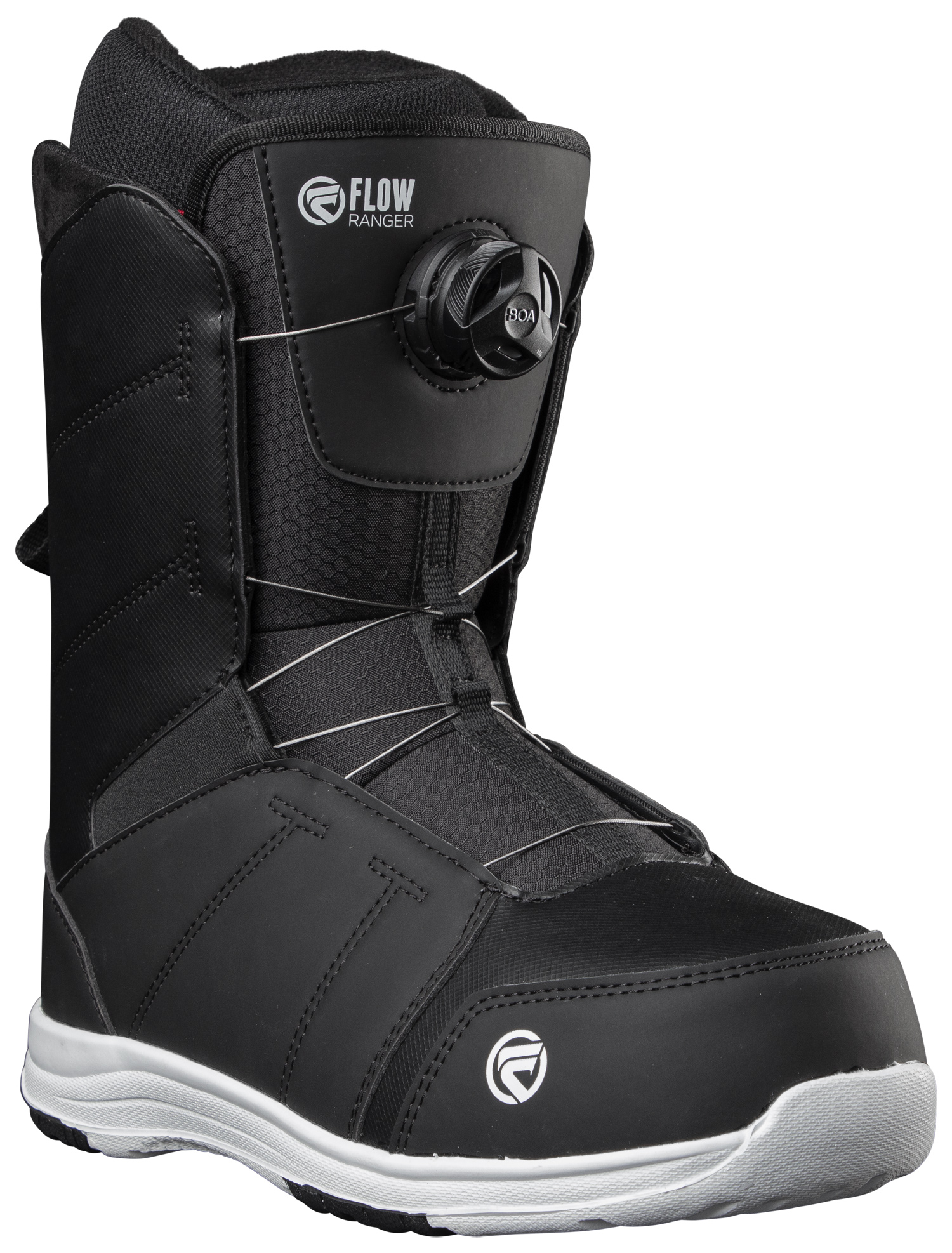 FLOW RANGER BOA Men's Snowboard Boots NEW Black | eBay