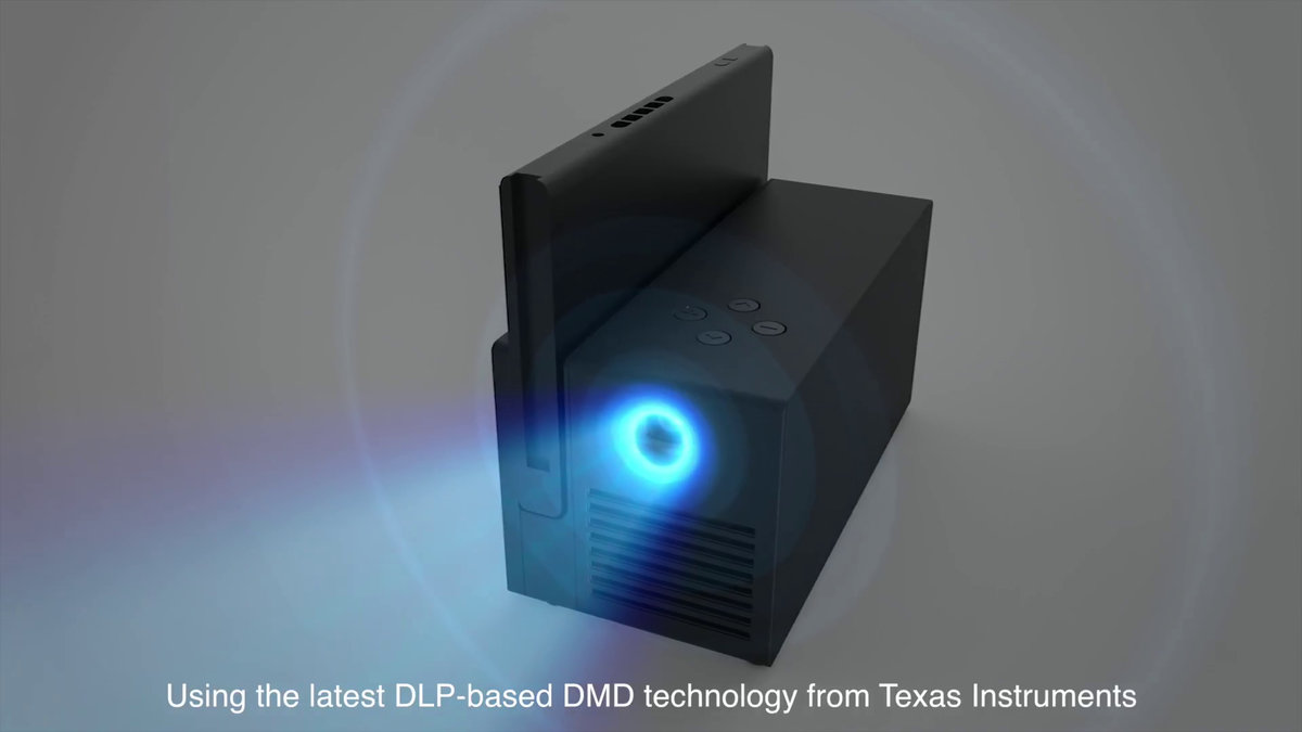 TVがなくても大画面でNintendo Switchがプレイできるプロジェクター