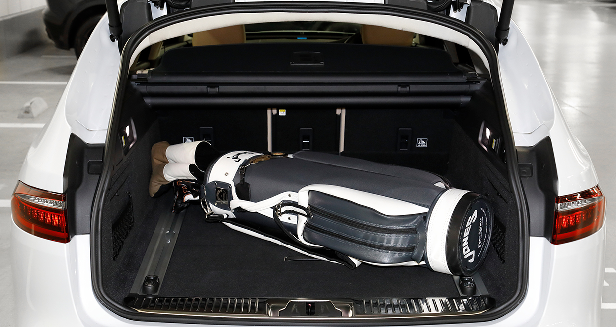 JAGUAR ジャガー キャディバッグ ゴルフバッグ フード付き JAGUAR