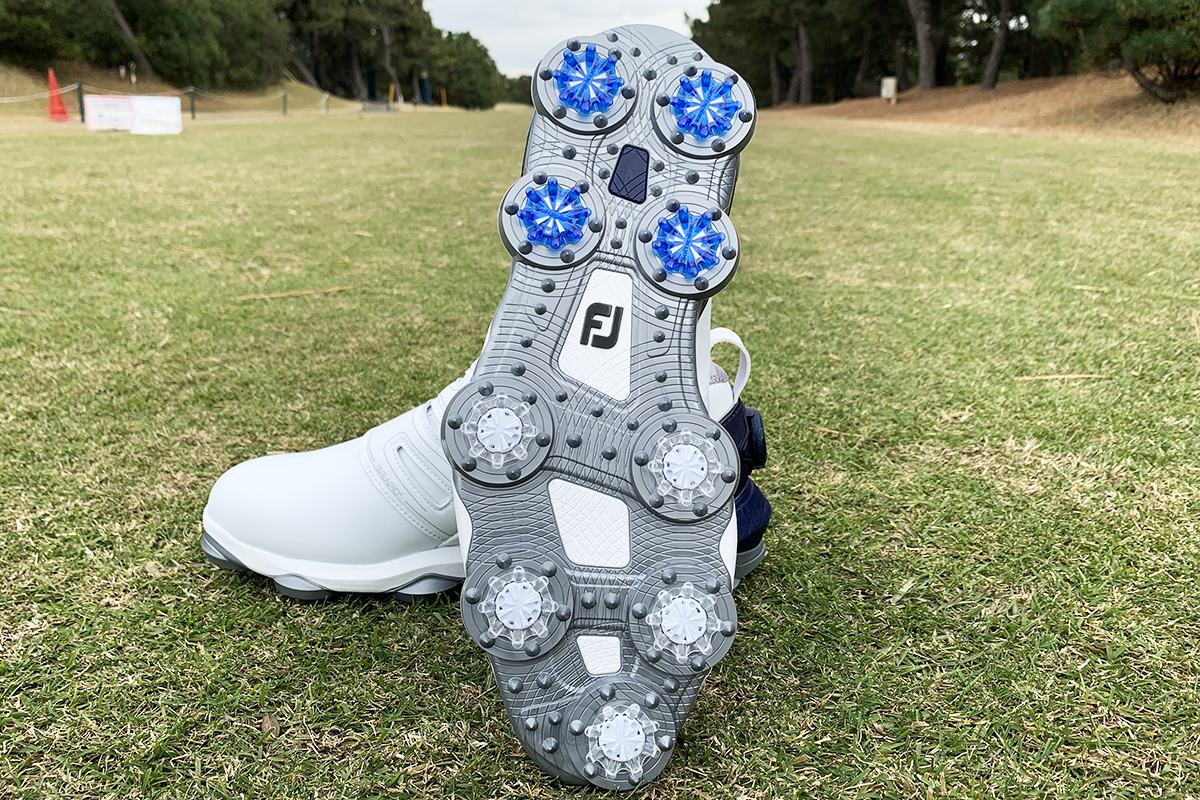 フットジョイ「ツアーアルファ デュアルボア」を試し履き「イメージは4