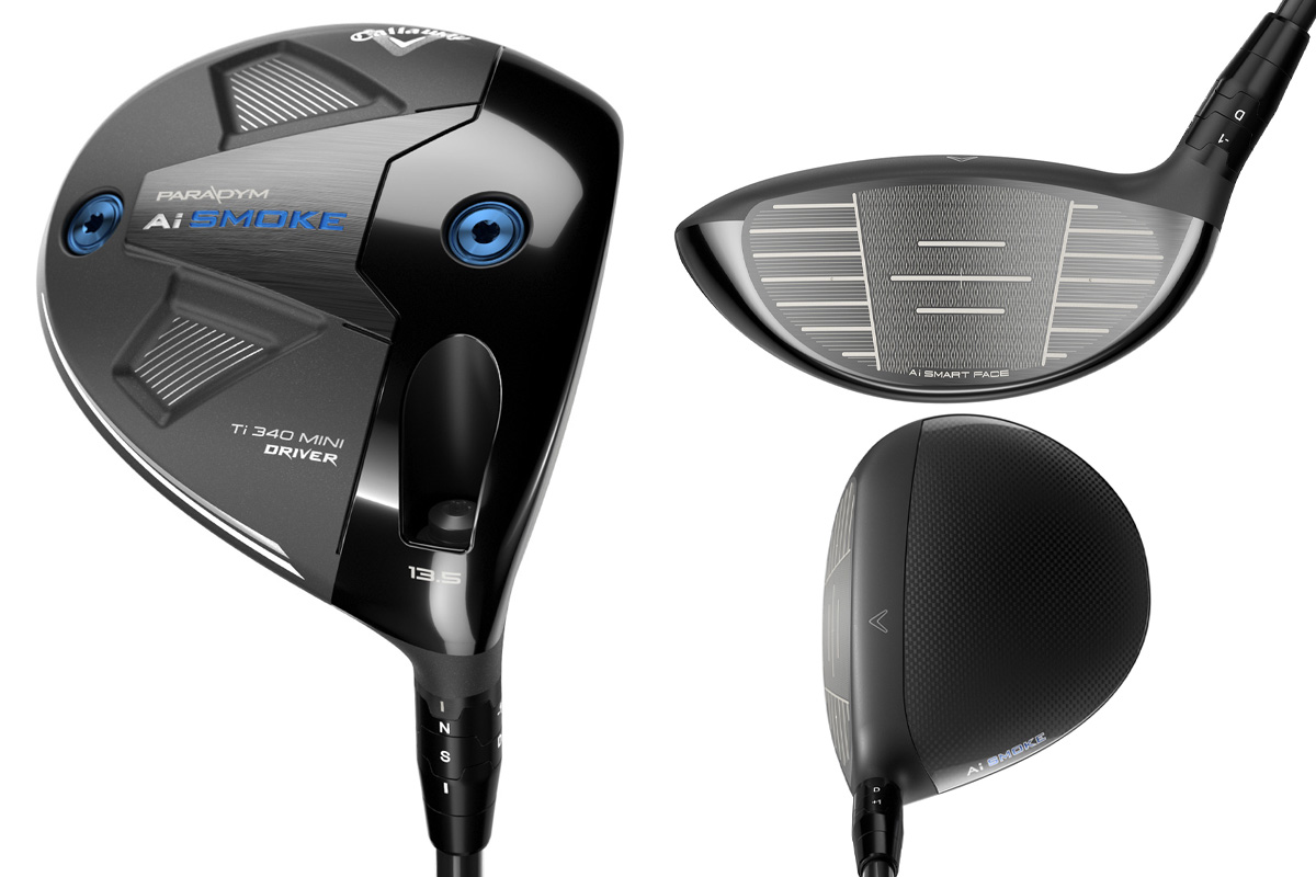 キャロウェイから初のミニドラ「パラダイム Aiスモーク Ti 340 ミニ