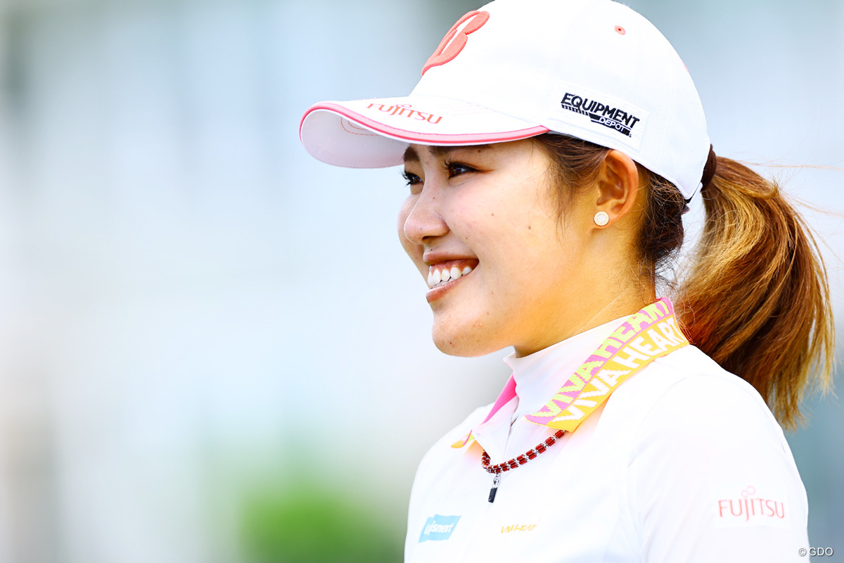 古江彩佳は涙の予選落ちからリフレッシュ 「しっかり4日間を」 【LPGA