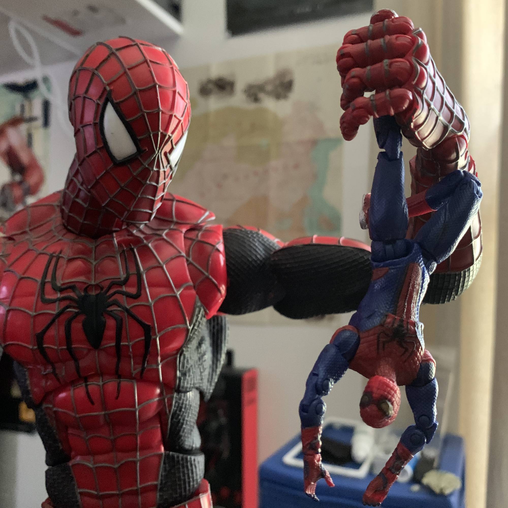 スパイダーマン 2 18インチ フィギュア+スパイダーマン3 ARTFX