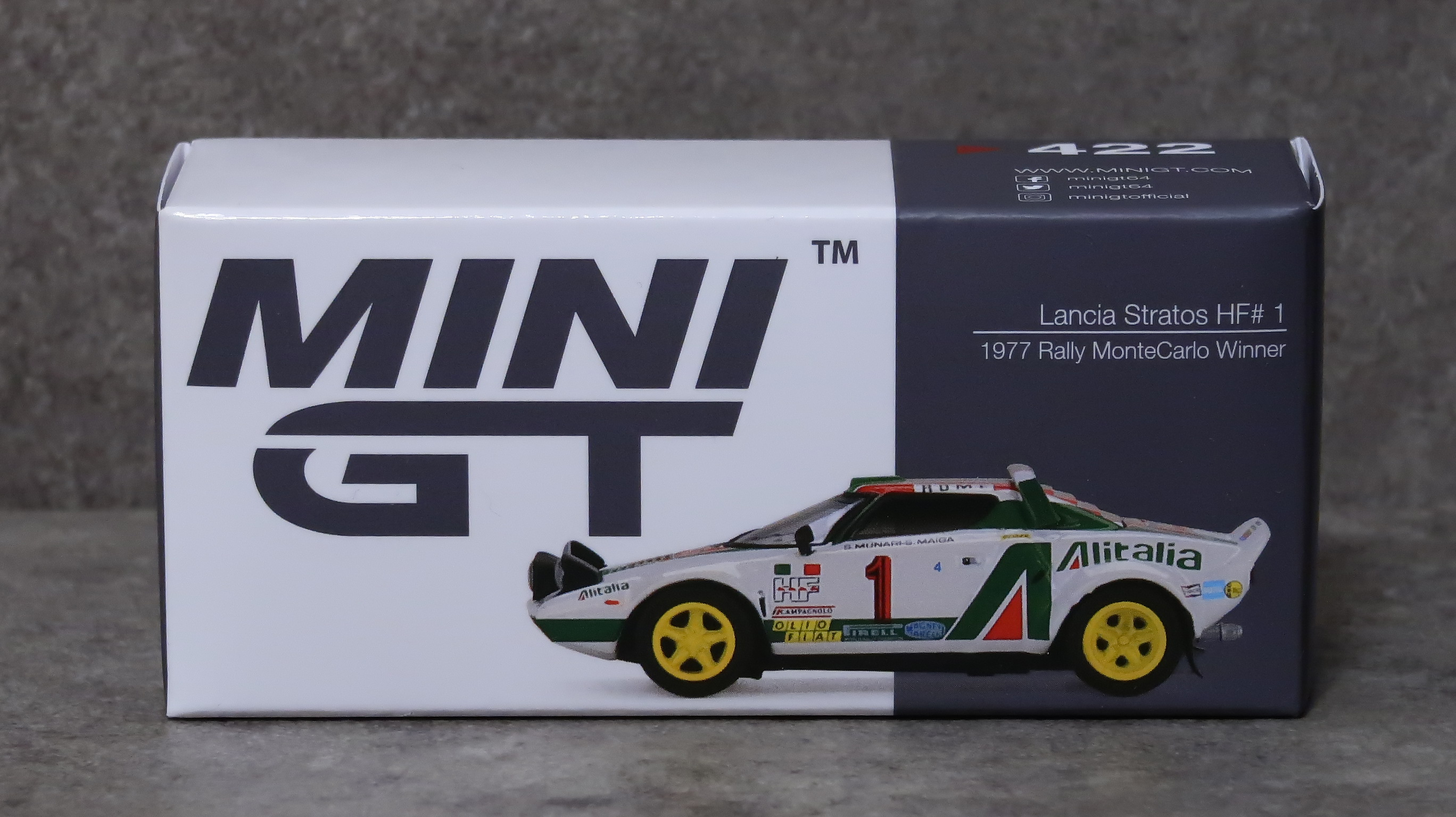 モデルインプレッション】 Mini GT 1/64 - Lancia Stratos HF 1977