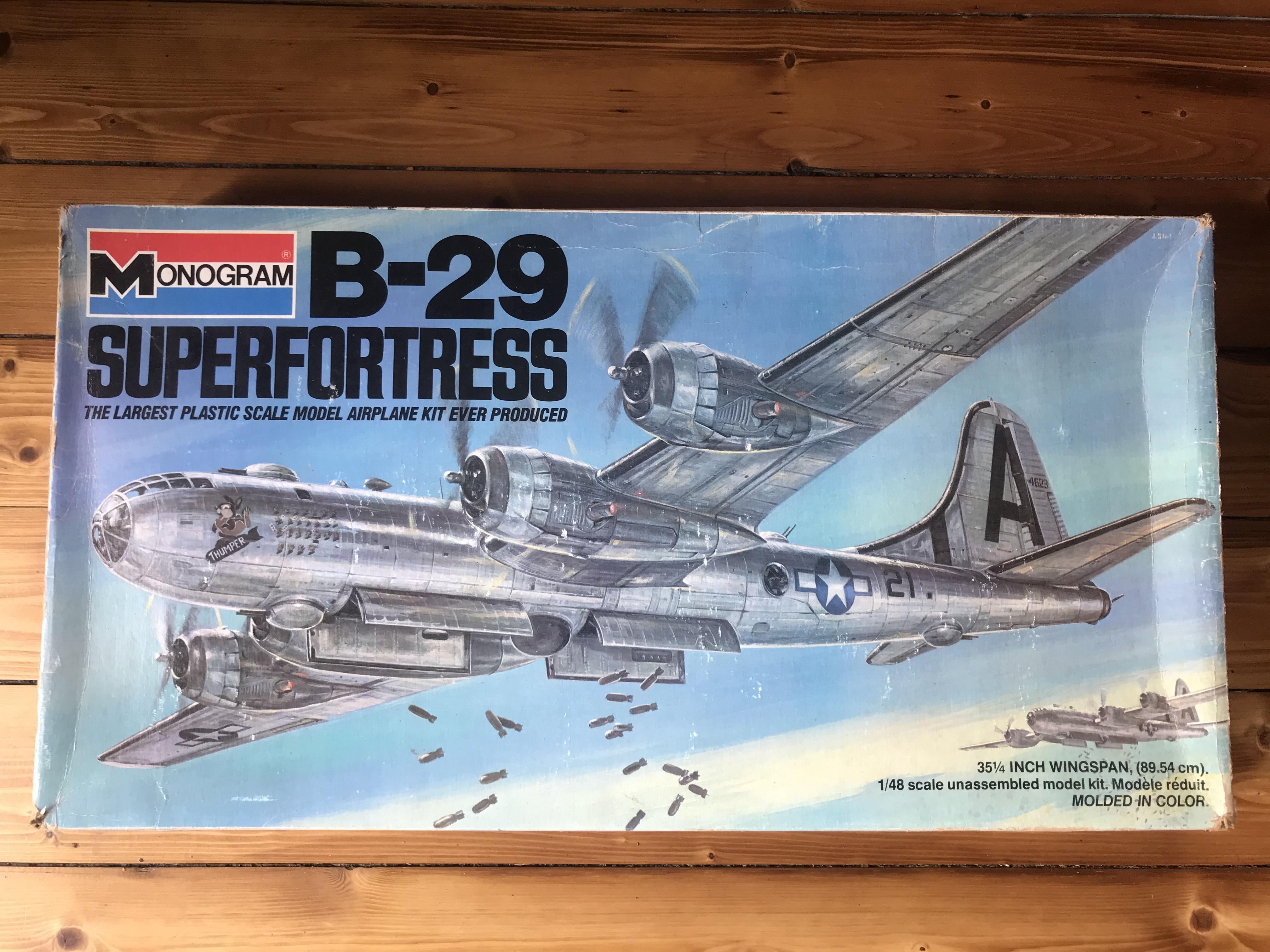 Monogram 1/48 B-29 Superfortress - Revell-Monogram Classic