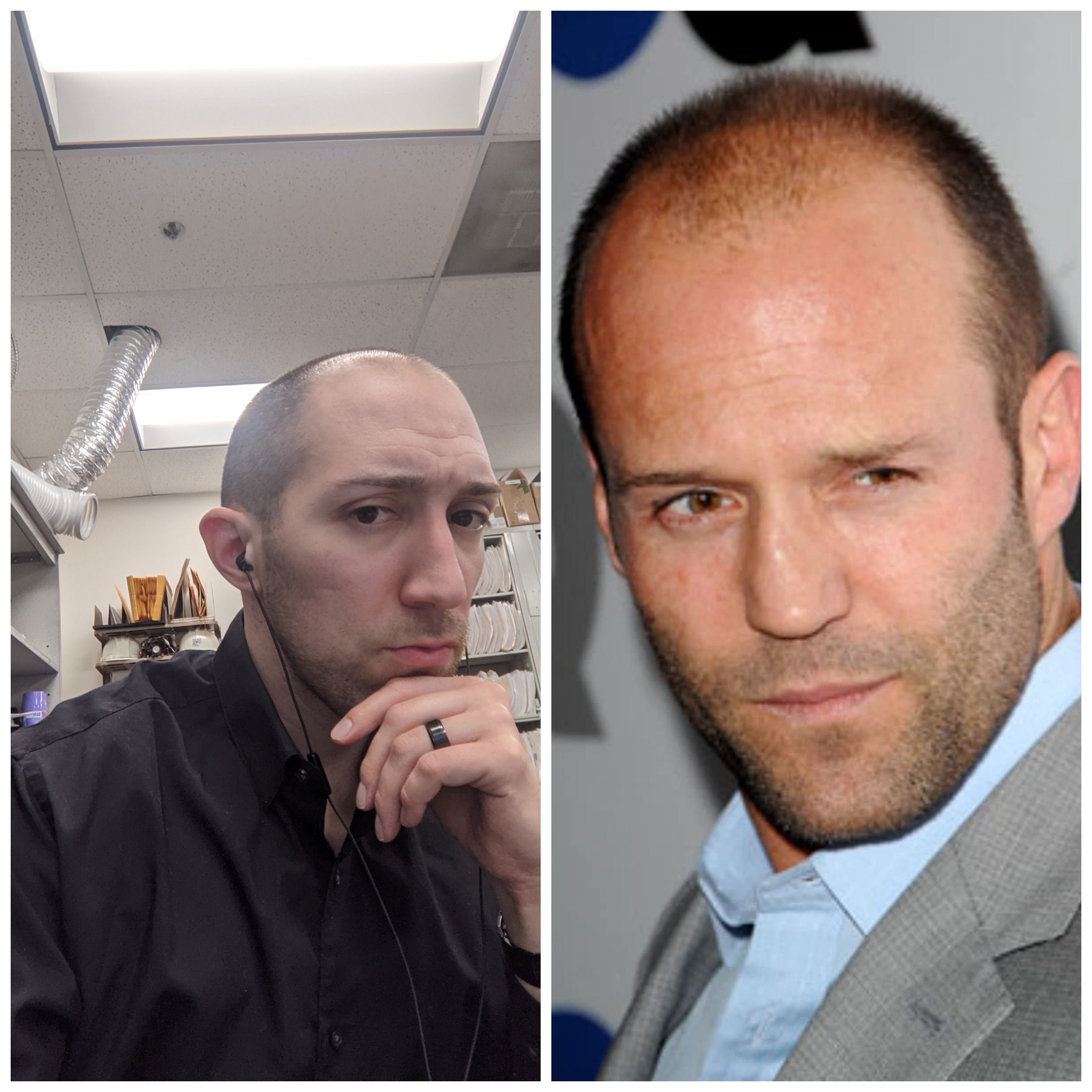 みんな、俺ってジェイソン・ステイサムに似てるって言うんだけど。どう