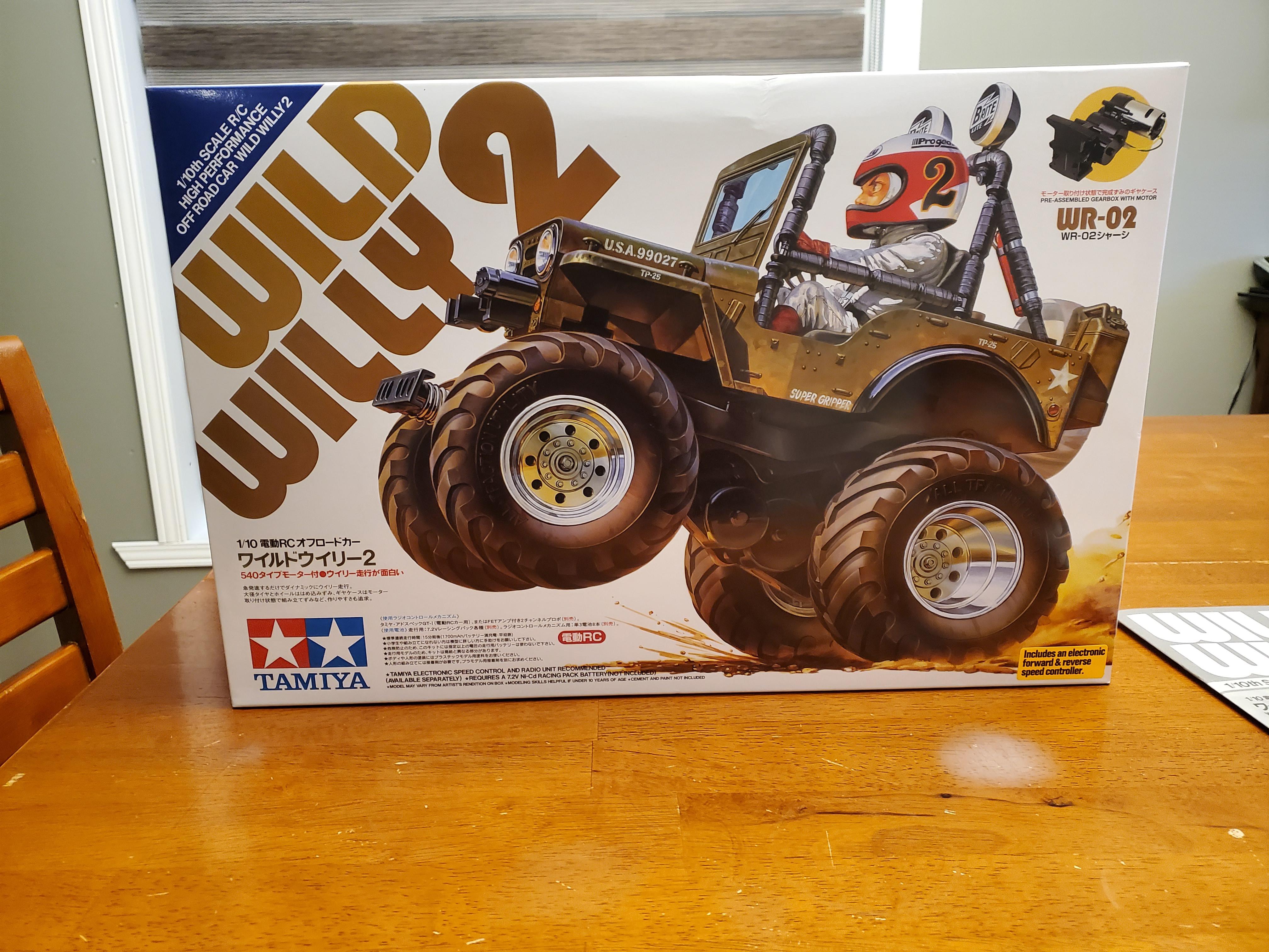 ワイルドウィリー2には何を入れるべき？25kgサーボ？それとも35kg