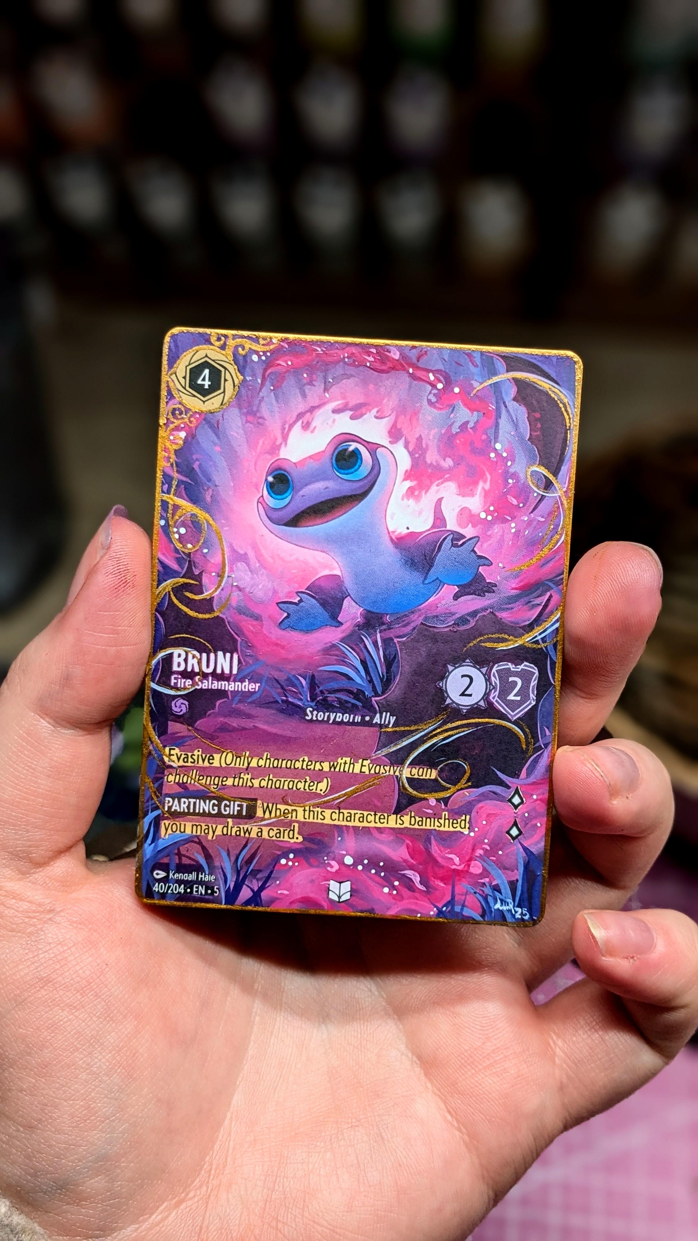 Handpainted alter of Bruni 💜 NFS - commission @lur_altered : r