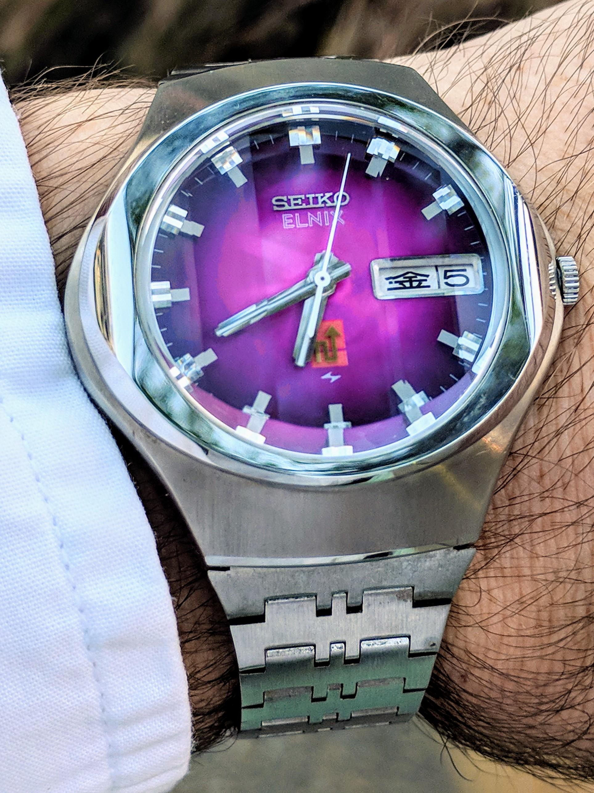 Seiko Elnix 0703-7040 from 1974 : r/JapaneseWatches