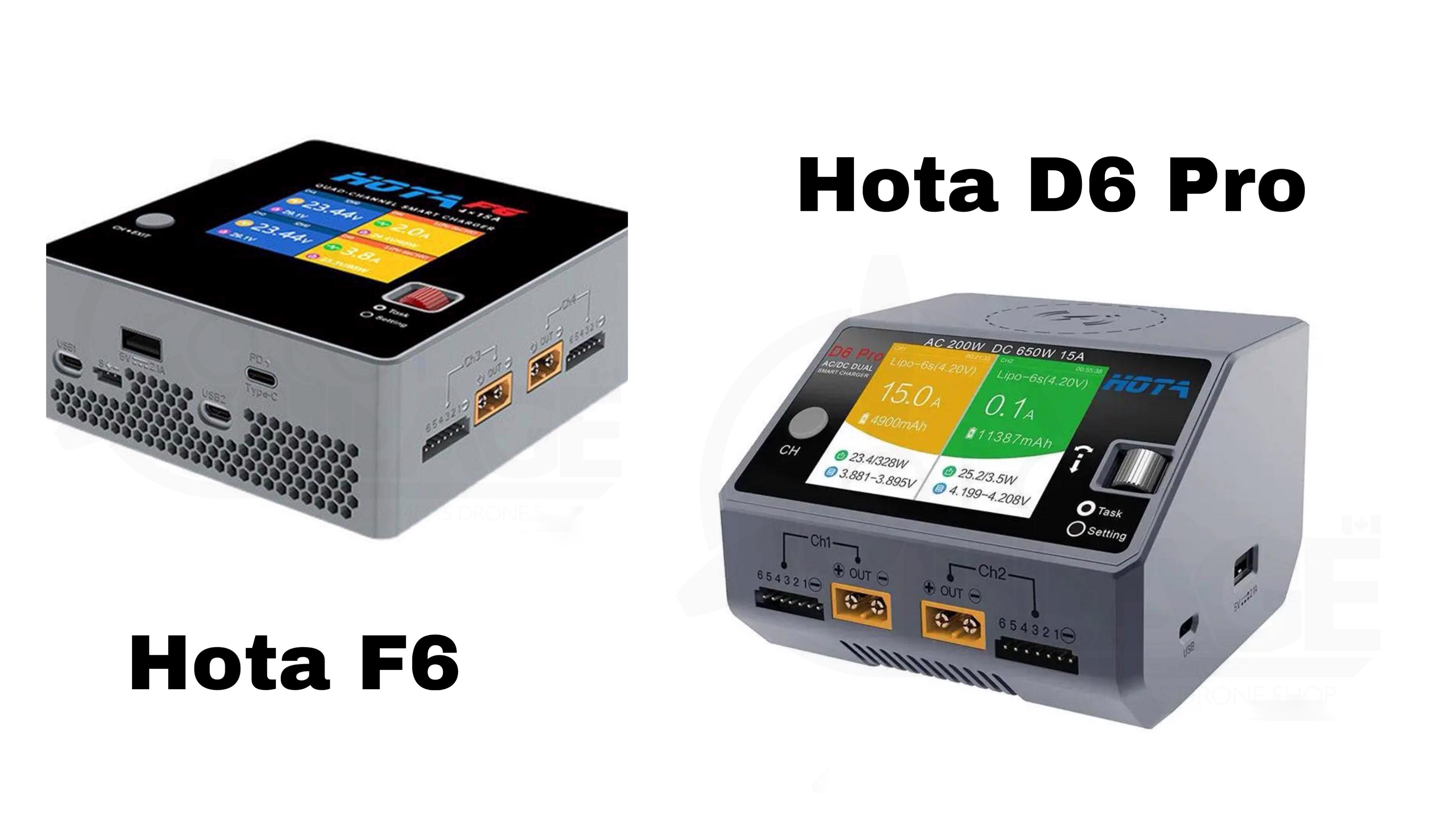 Hota D6 ProとF6のどっちがいいか選ぶのを手伝ってほしいんだ。あと
