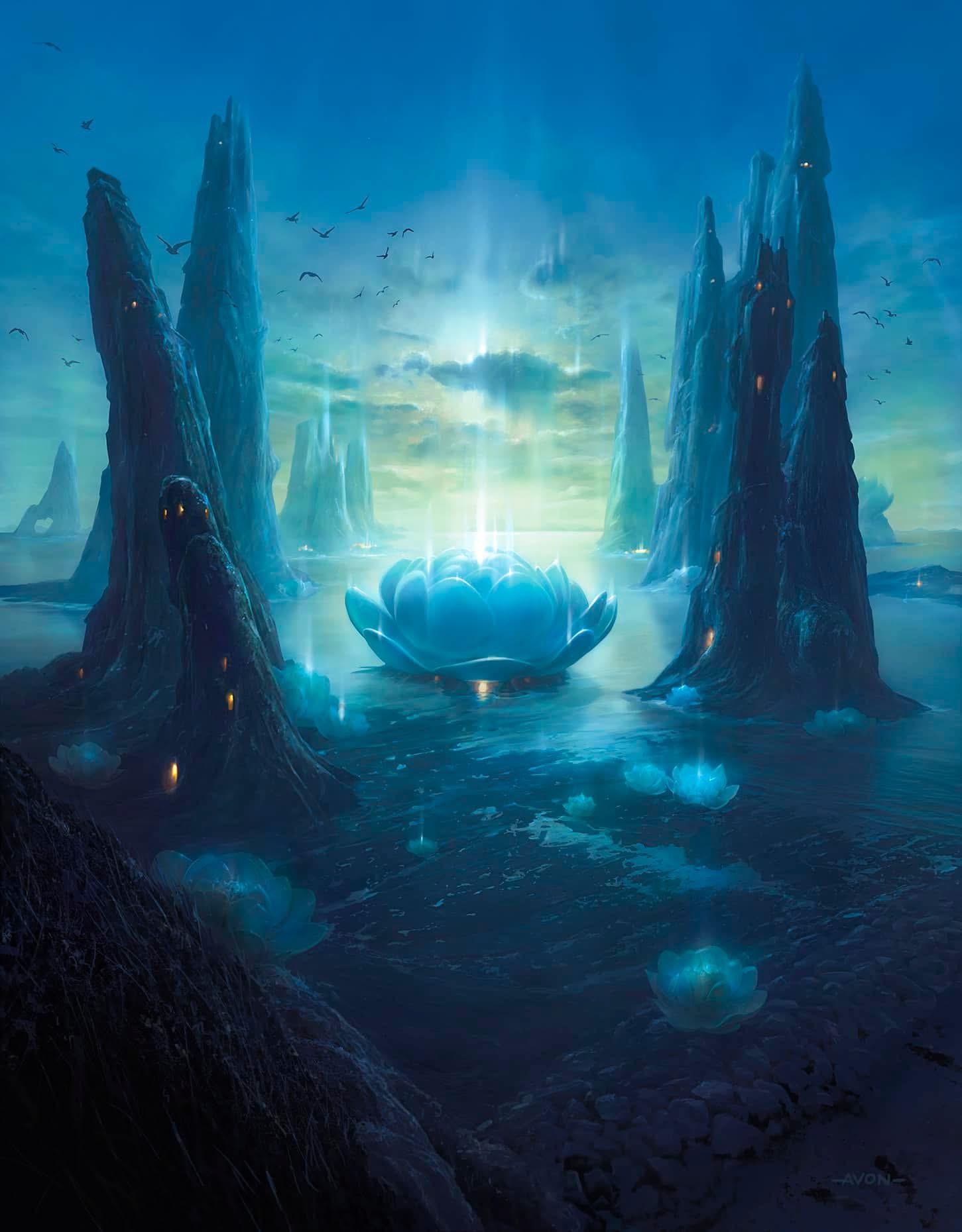 Lotus Island - John Avon : r/magicTCG