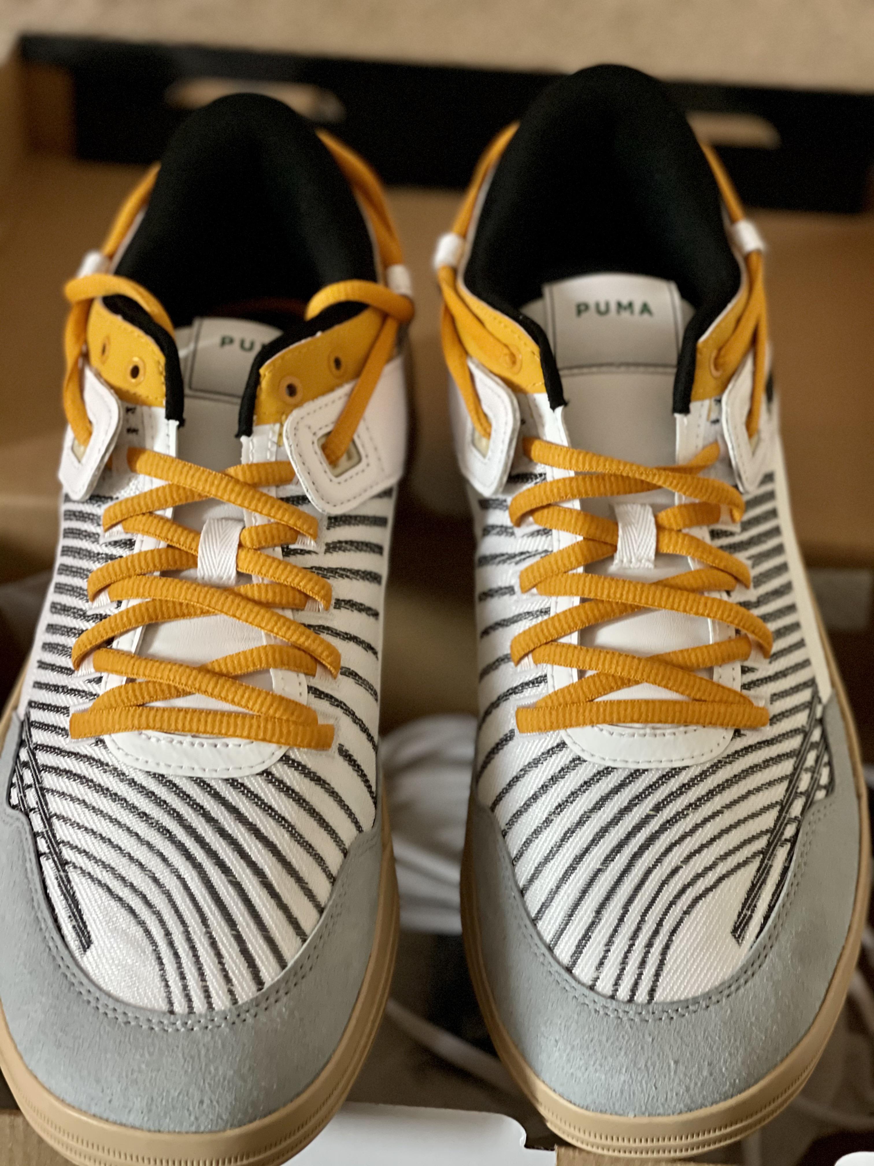 Puma Clyde All Pro Kuzma Low + Lace Swap & High Top Comparison : r