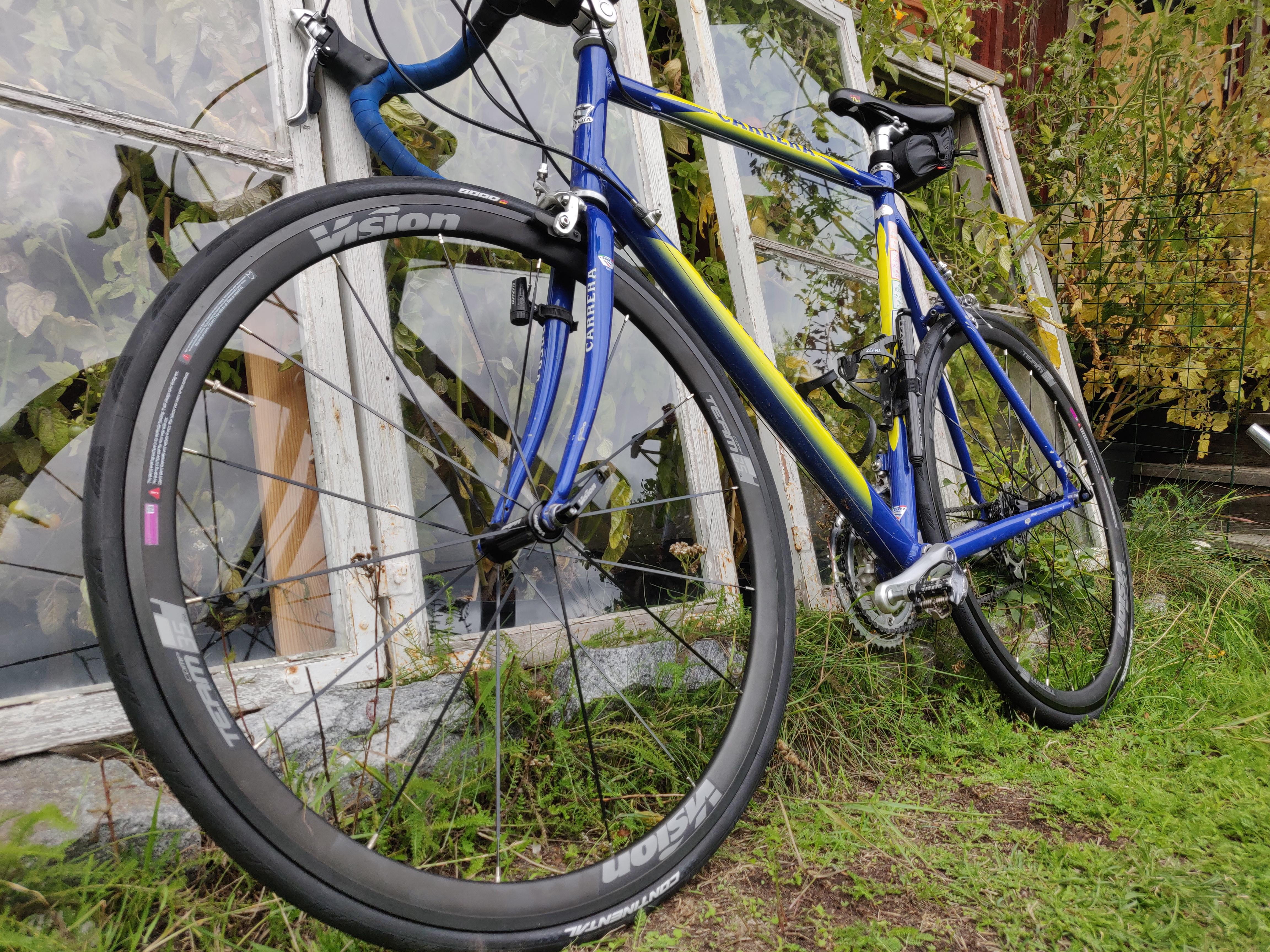 新しいホイールの日！Vision Team 35 Comp SL に GP 5000。 : r/bicycling