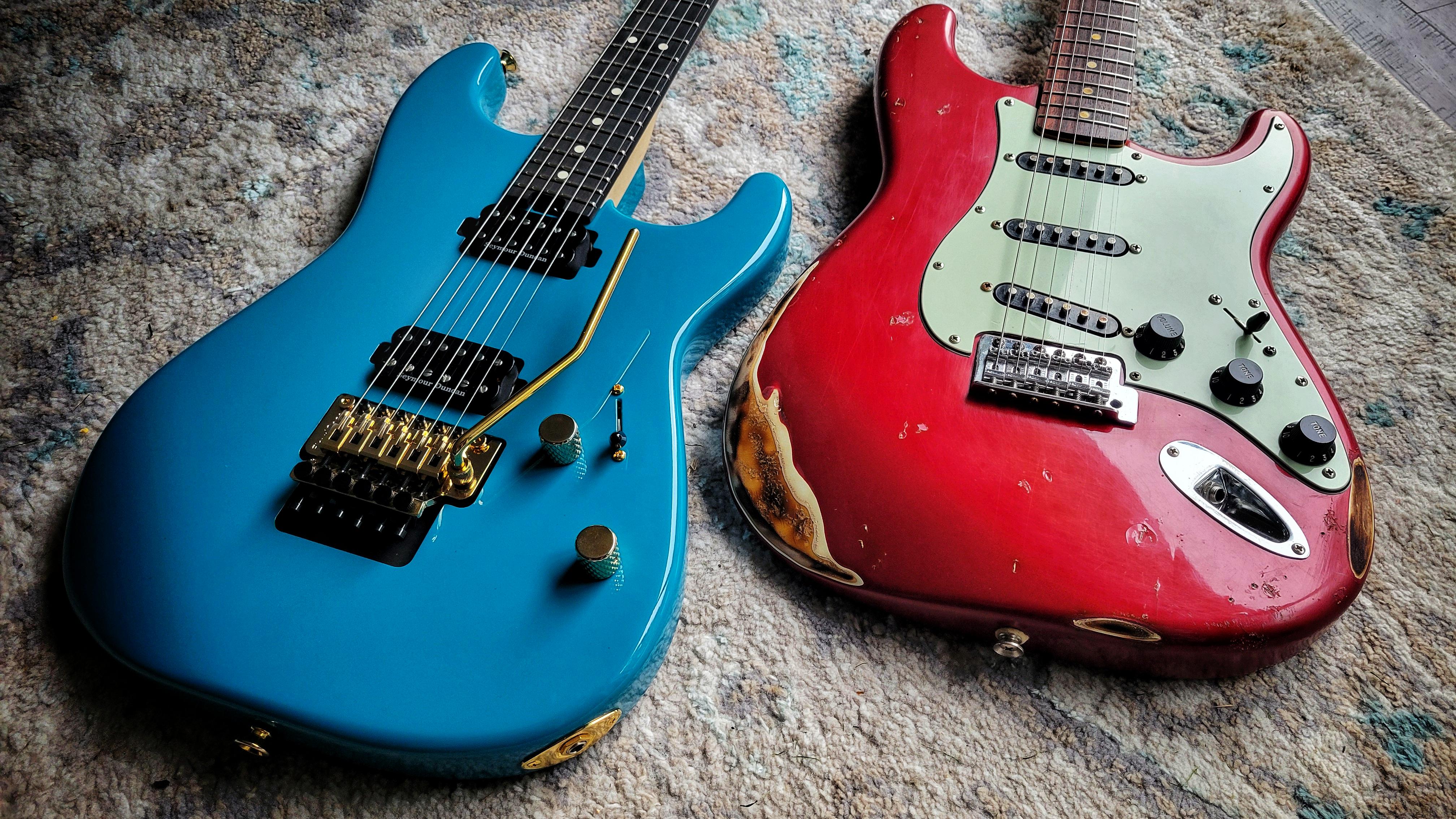 Cousins. Charvel San Dimas x Fender Stratocaster. : r/guitars