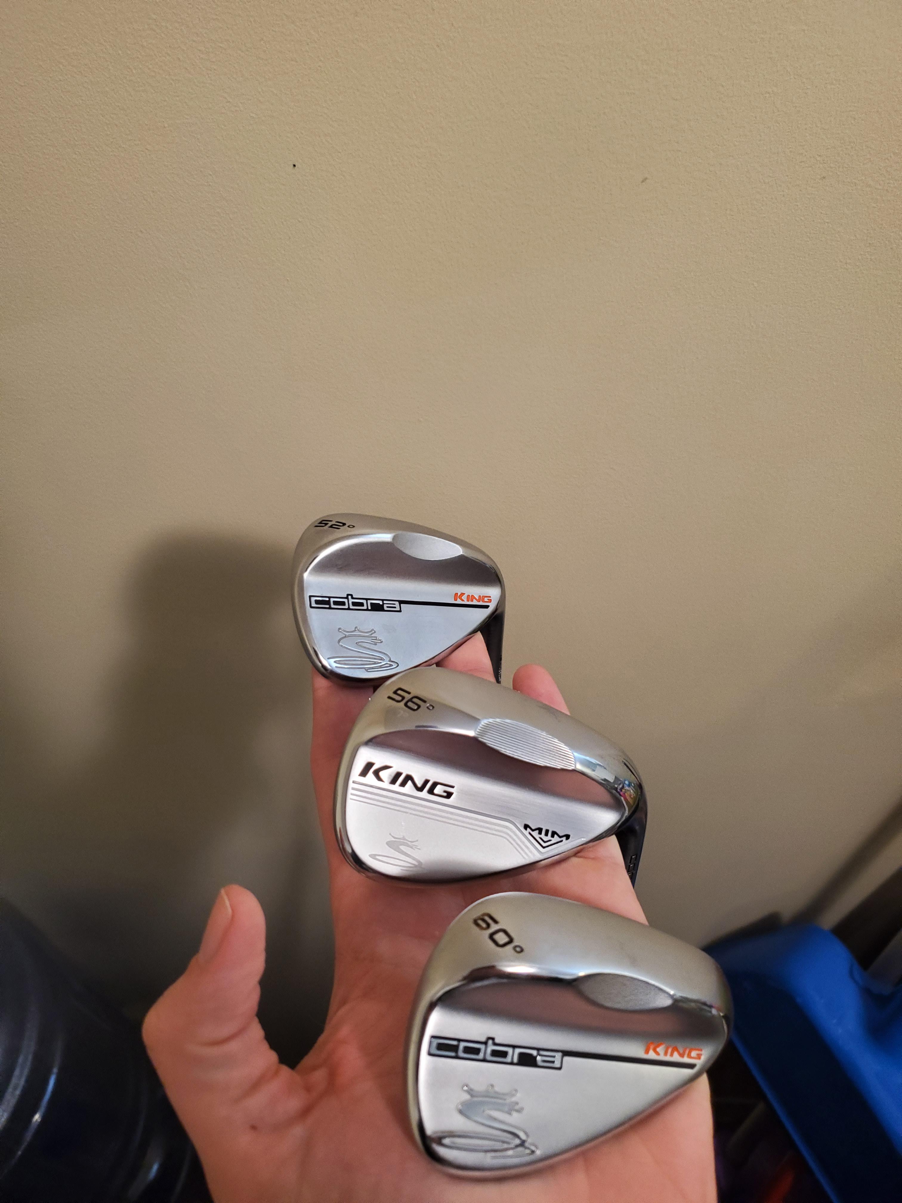Just finished my wedge set and replaced my old 56 with a cobra mim