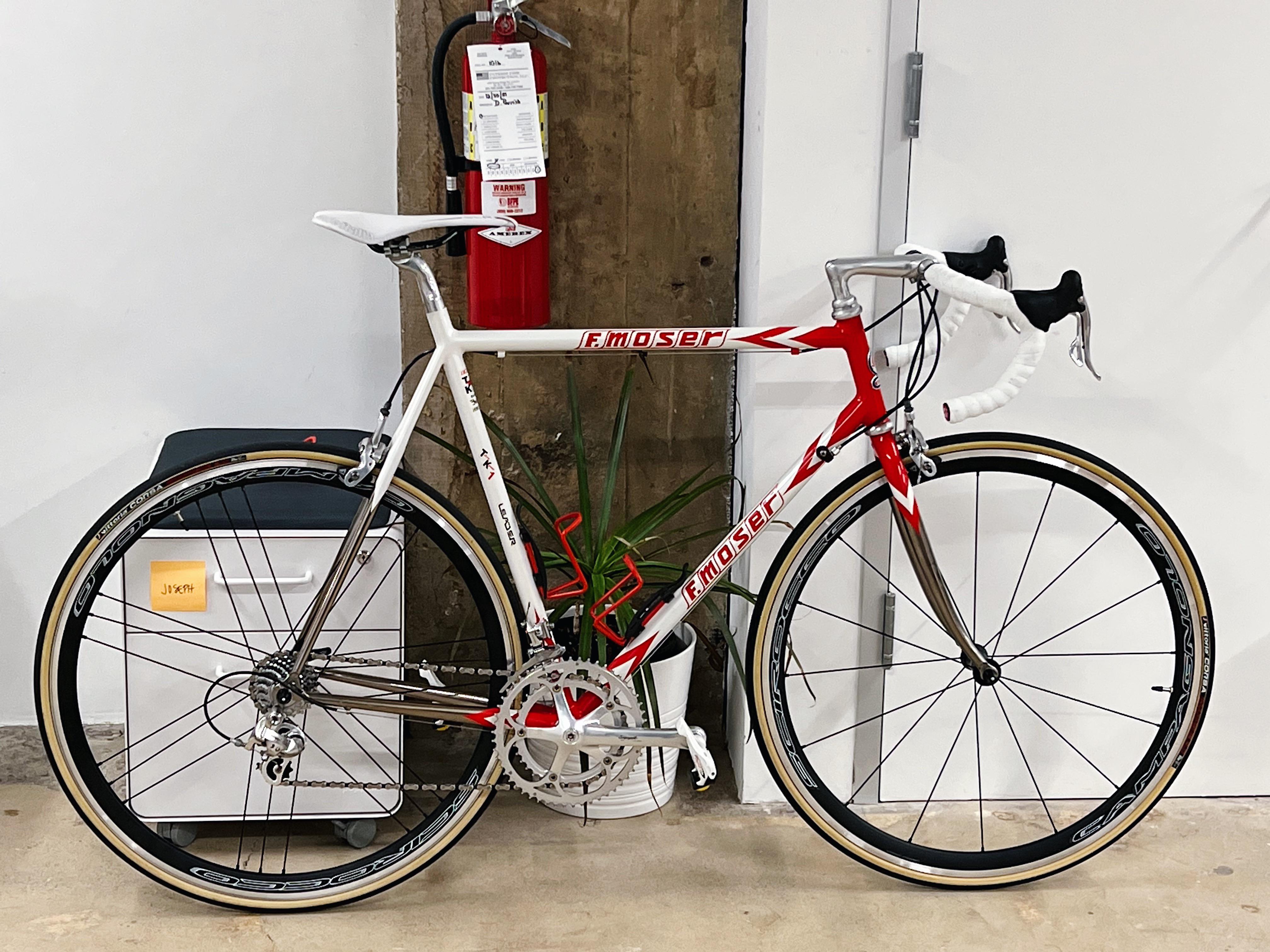 My 90s Francesco Moser TK1 Leader. Didn't understand “steel is