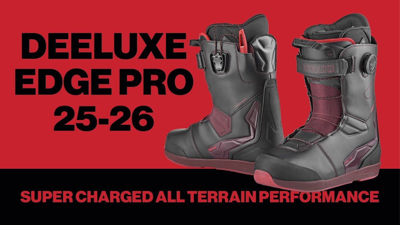 DEELUXE Edge Pro 25-26 Snowboard Boots - YouTube