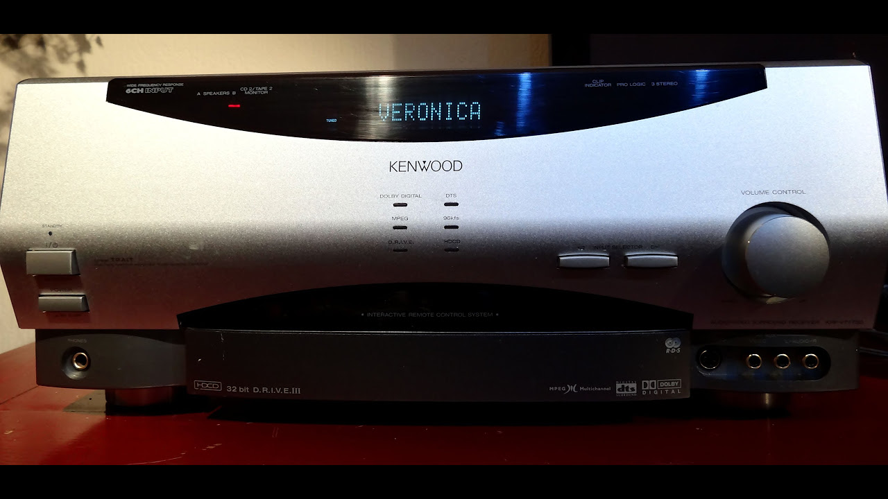 KENWOOD KRF-V7773D 】チューナーも付いてるマルチAVアンプ【2000年