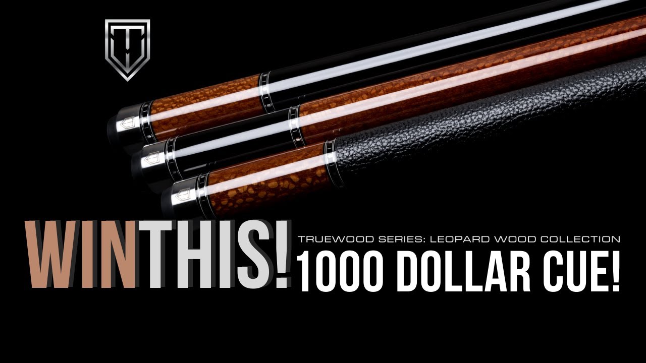 Review and Raffle of the new Cuetec Truewood Gen 2 Leopard Wood