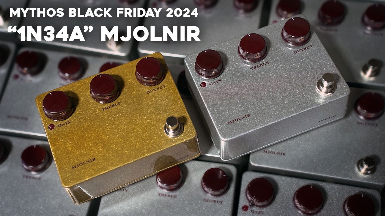 Klonサウンドの核心に迫る──Mythos Pedals「Mjolnir Limited」限定