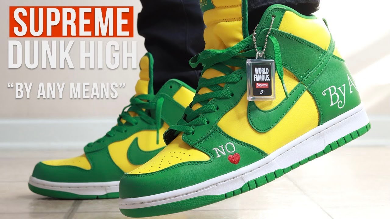 Supreme X Nike Dunk High SB 