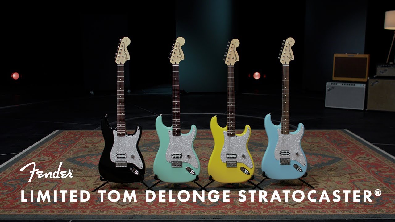 Exploring the Limited Tom DeLonge Stratocaster | Fender Artist